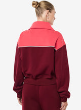 Triumph Jacket in Cabernet & Strawberry