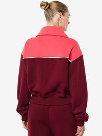 Triumph Jacket in Cabernet & Strawberry