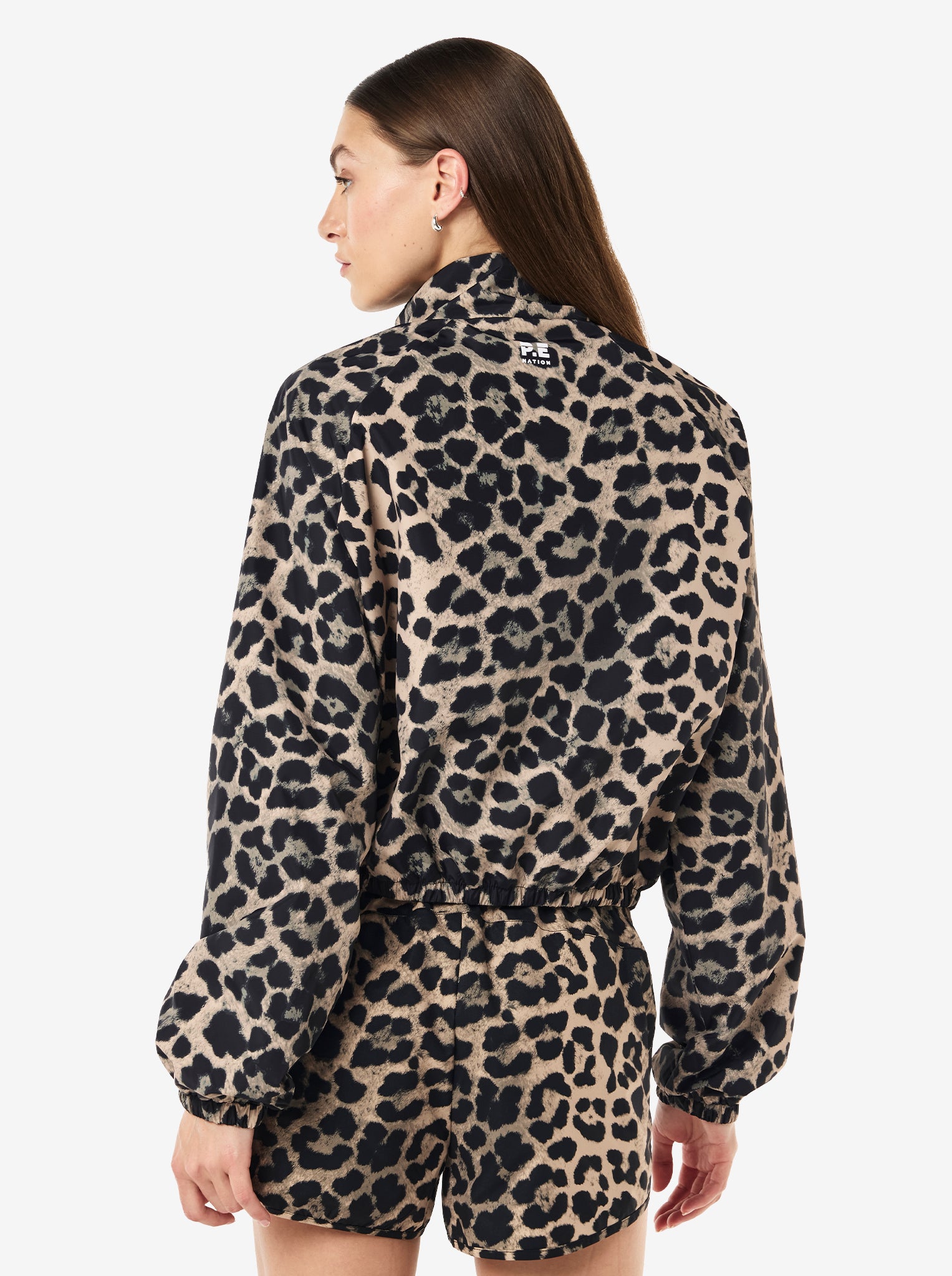 Shield Jacket in Leopard Print