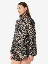 Shield Jacket in Leopard Print