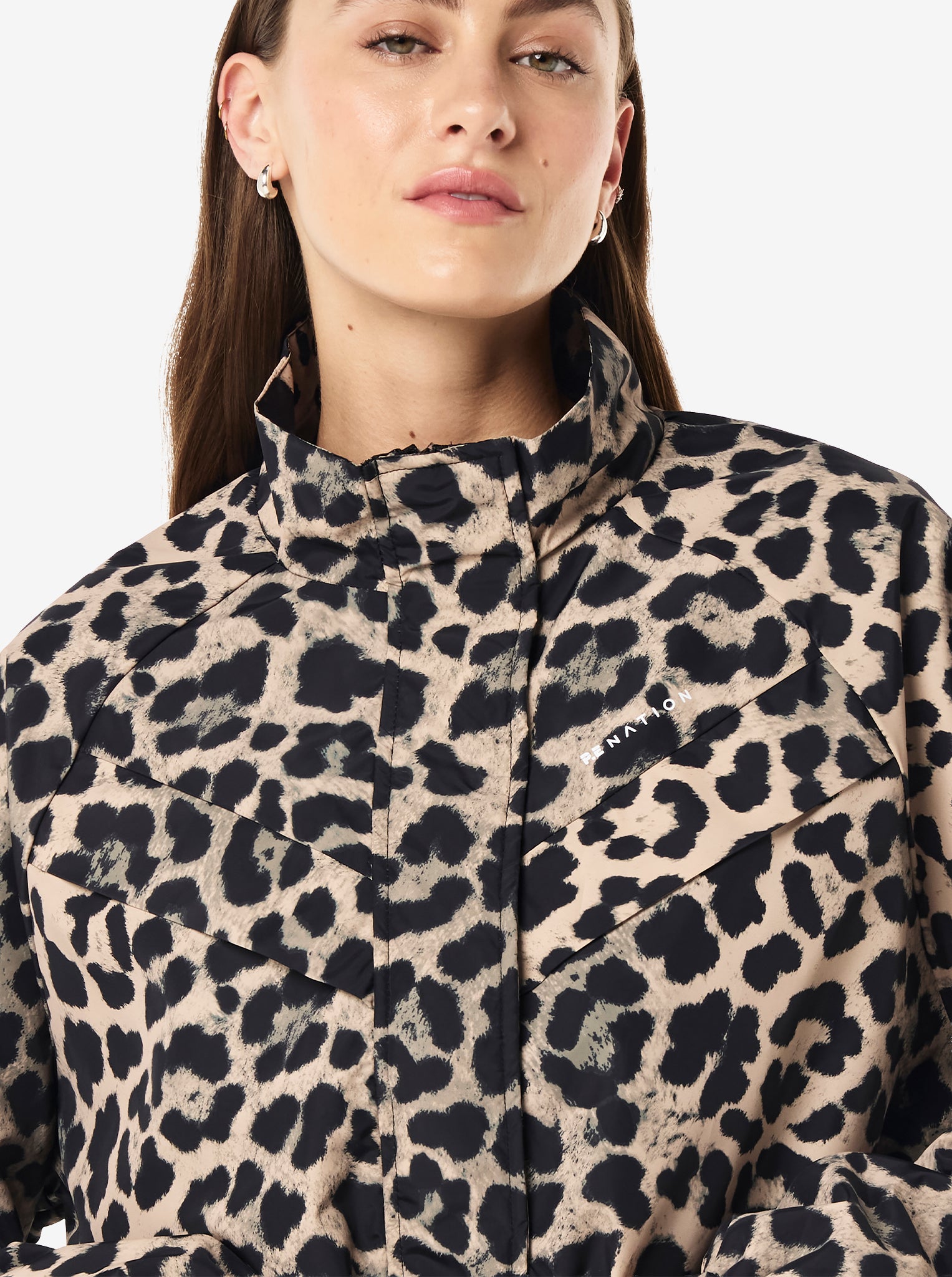 Shield Jacket in Leopard Print