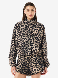 Shield Jacket in Leopard Print