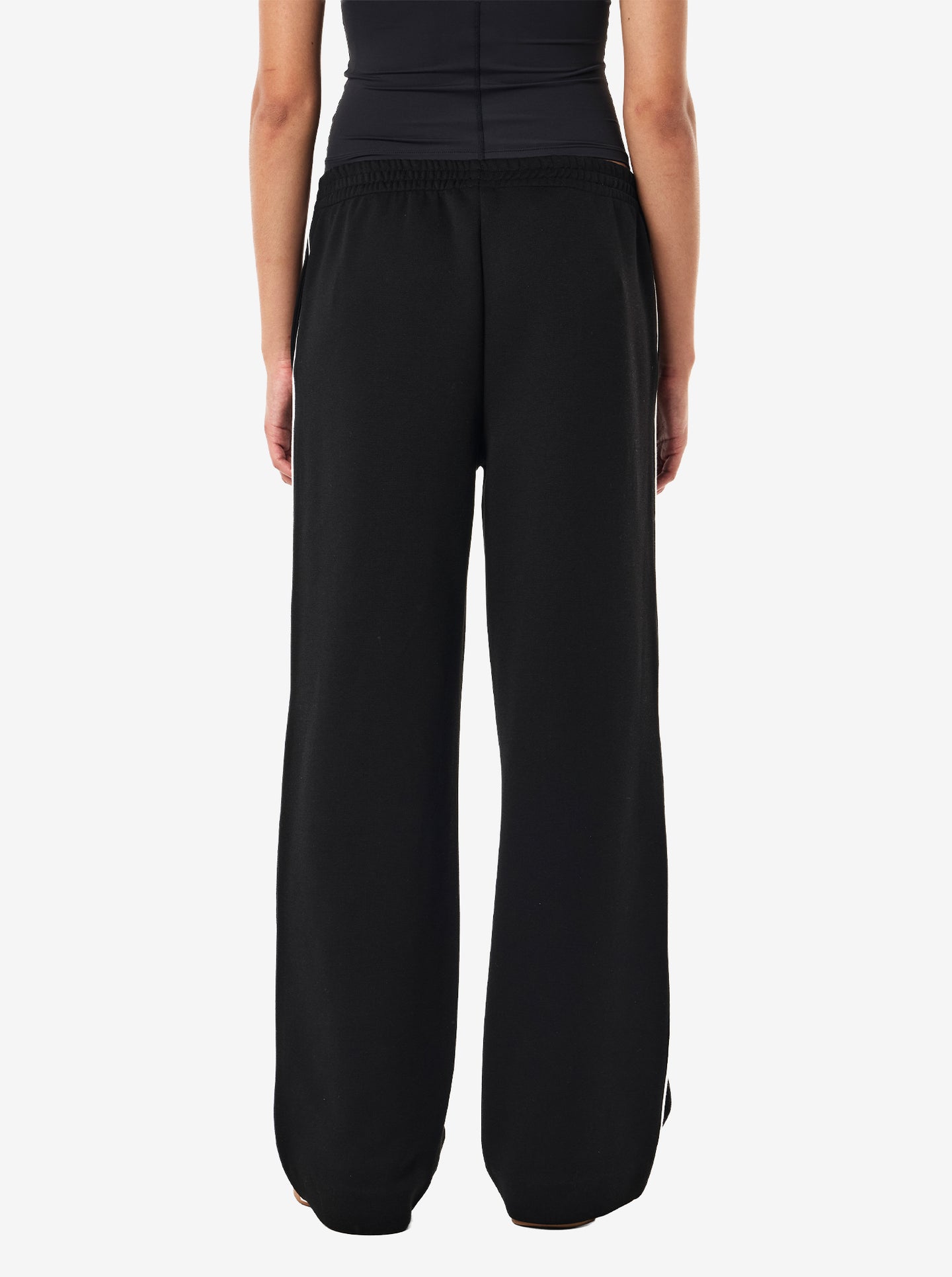 Triumph Pant in Black & Optic White