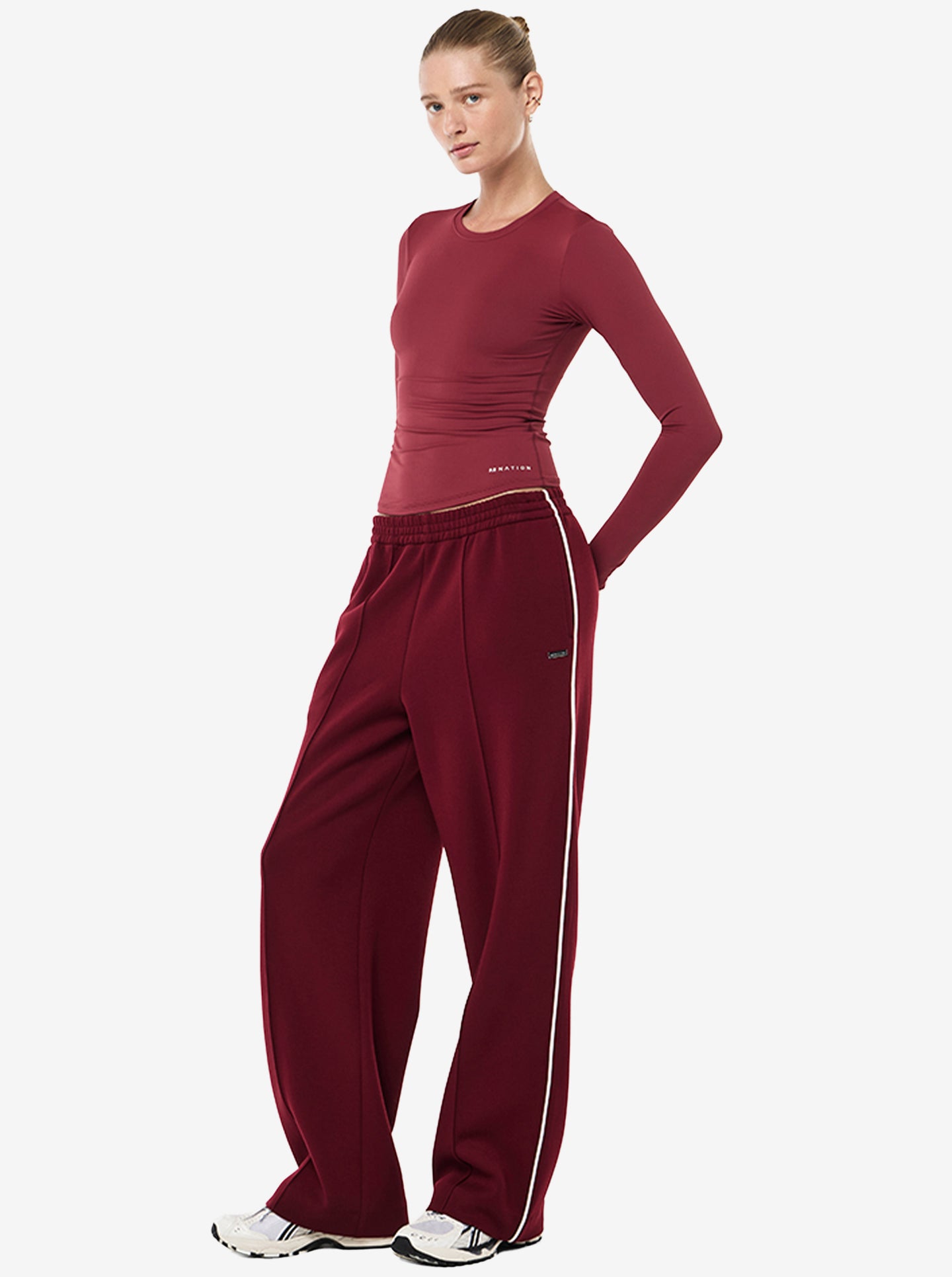 Triumph Pant in Cabernet