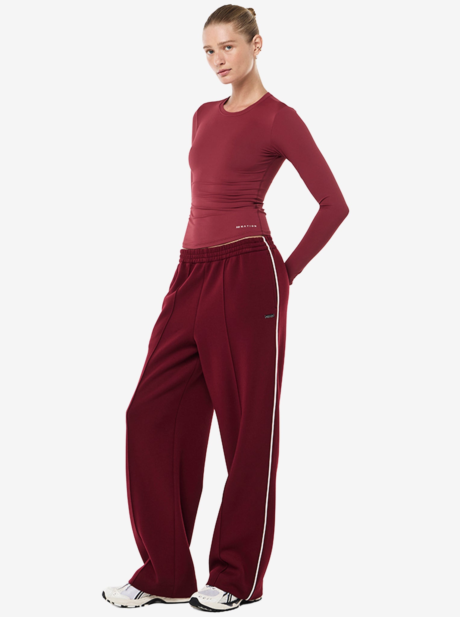 Triumph Pant in Cabernet
