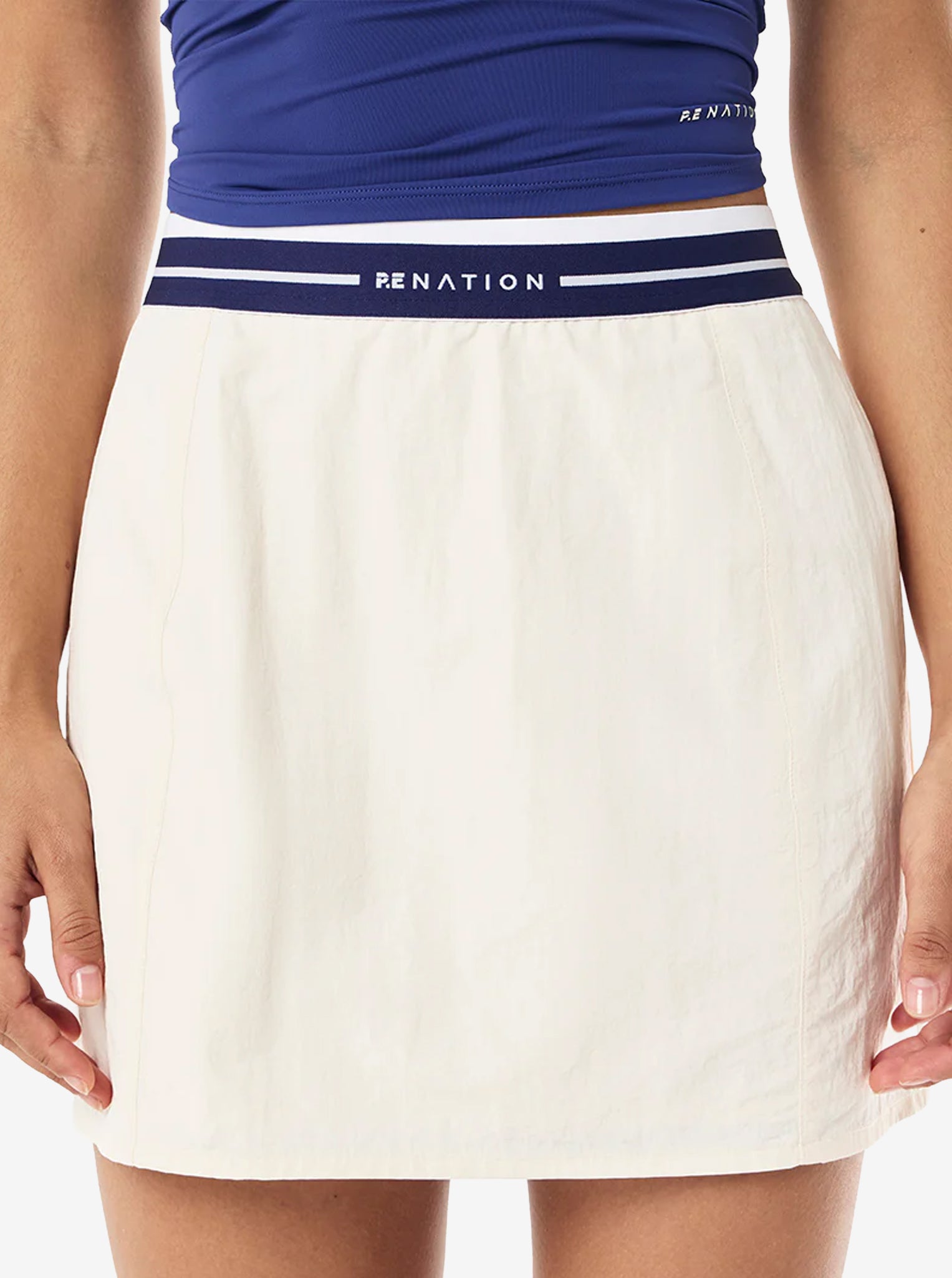 Avant Mini Skirt in Whisper White