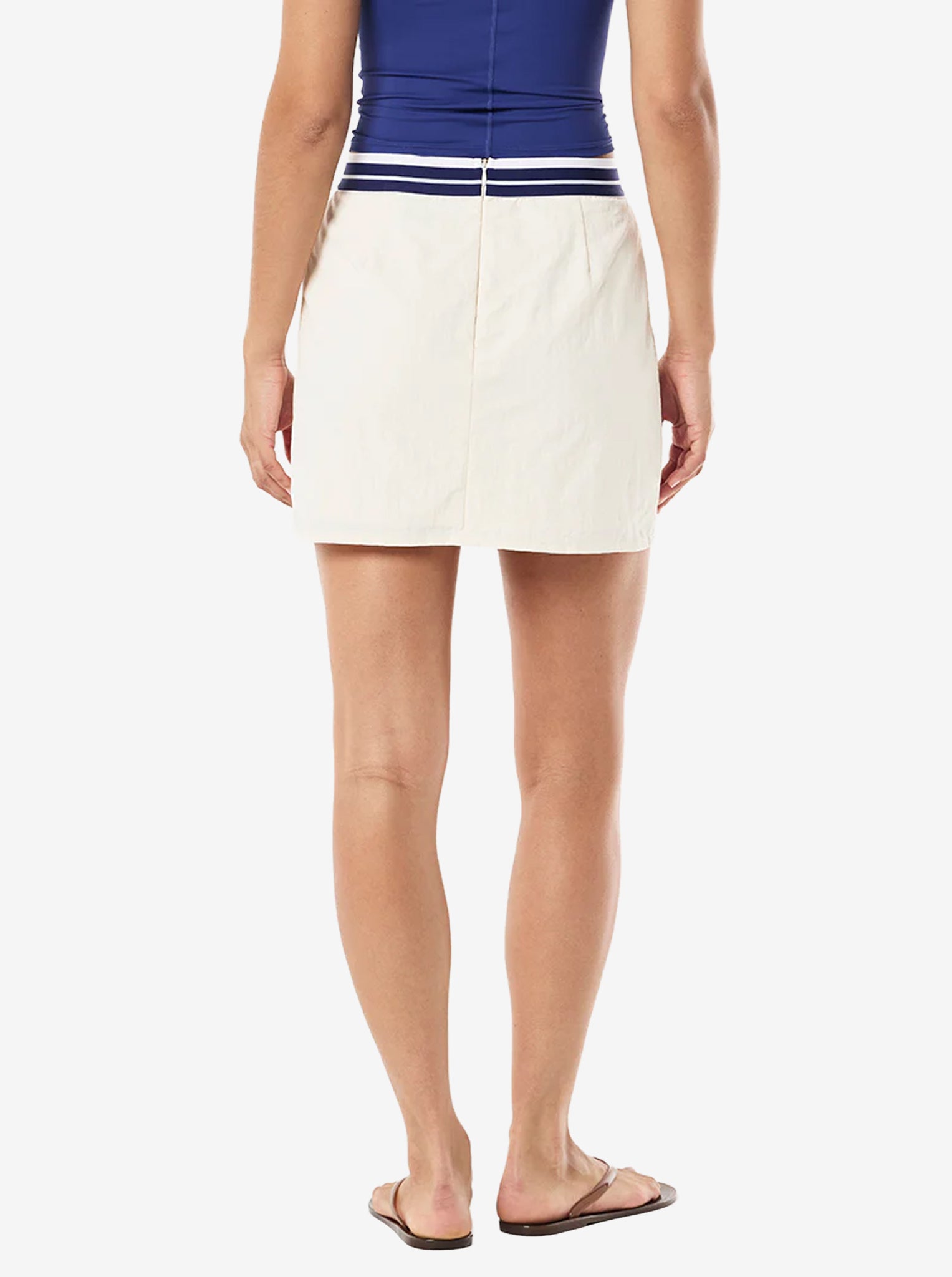 Avant Mini Skirt in Whisper White