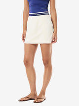 Avant Mini Skirt in Whisper White