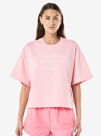Area Tee in Candy Pink