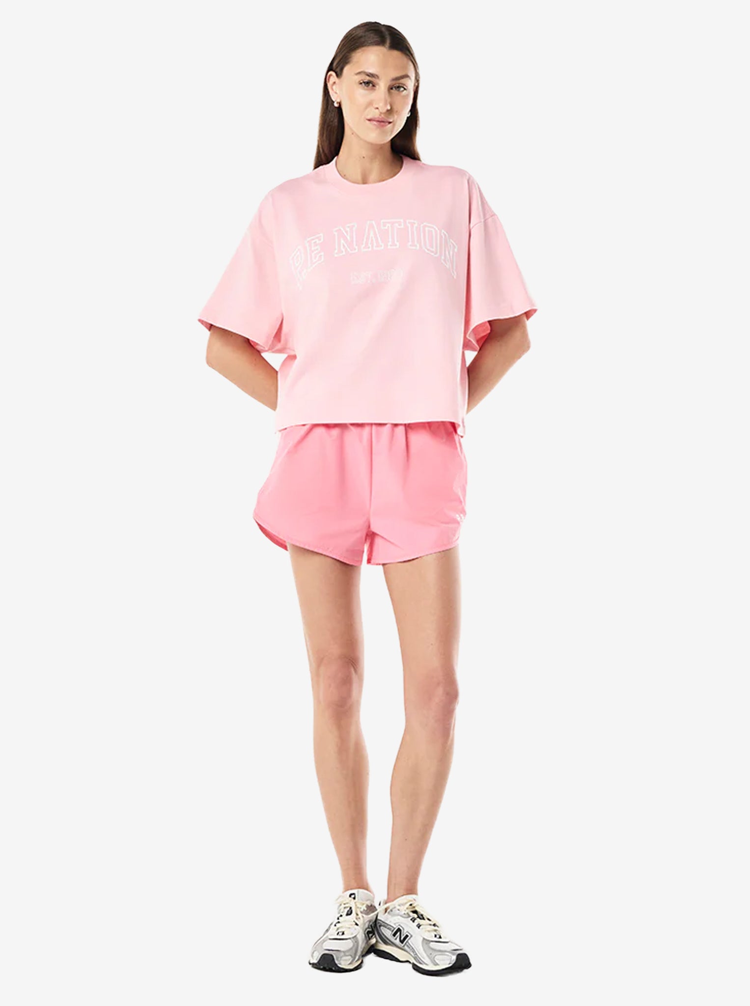 Area Tee in Candy Pink