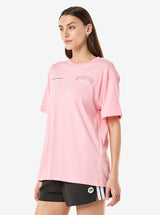 Base Tee in Candy Pink