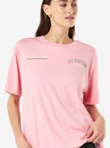 Base Tee in Candy Pink