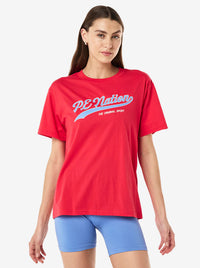 Formation Tee in Strawberry