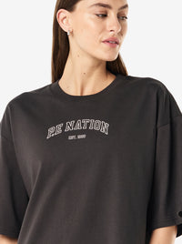 Overland Tee in Smokestone