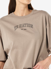 Overland Tee in Moon Grey