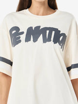 Frontline Oversize Tee in Whisper White