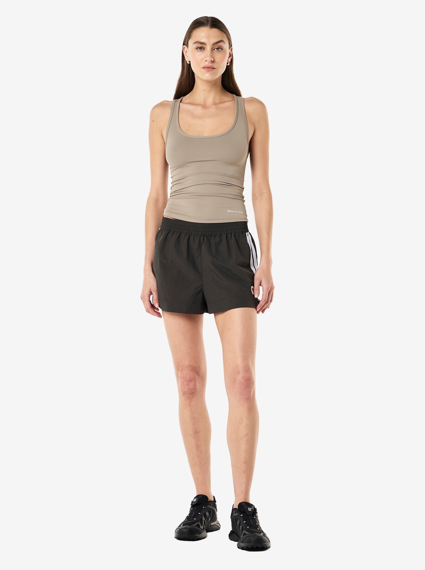 Foundation Scoop Tank in Moon Grey