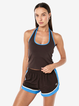 Radar Halter Tank in Coffee & Marina