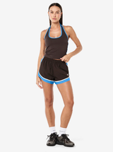 Radar Halter Tank in Coffee & Marina