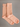 High Running Socks in Peach