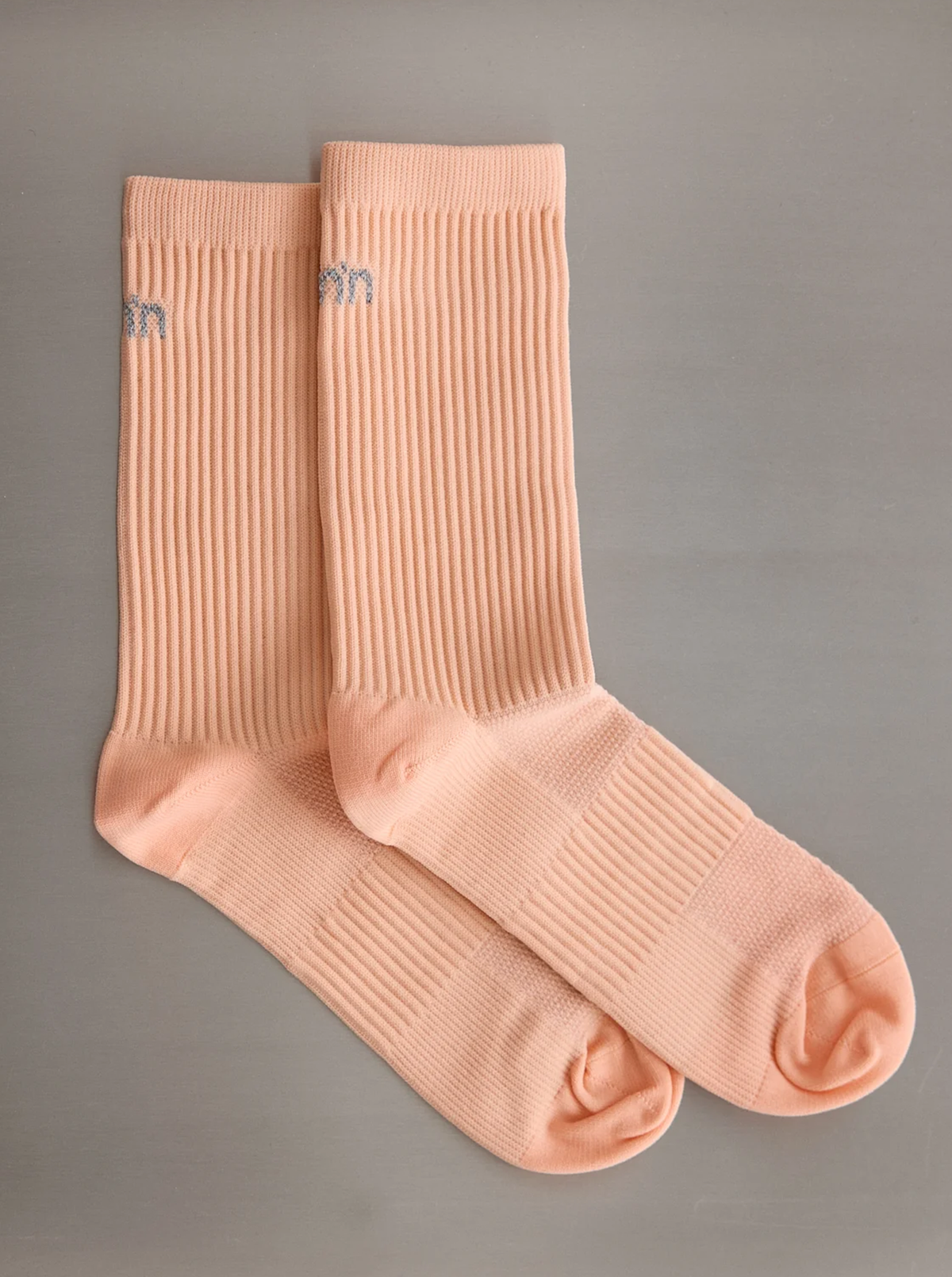 High Running Socks in Peach