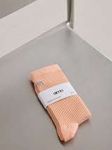 High Running Socks in Peach