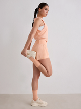 Running Shorts in Peach