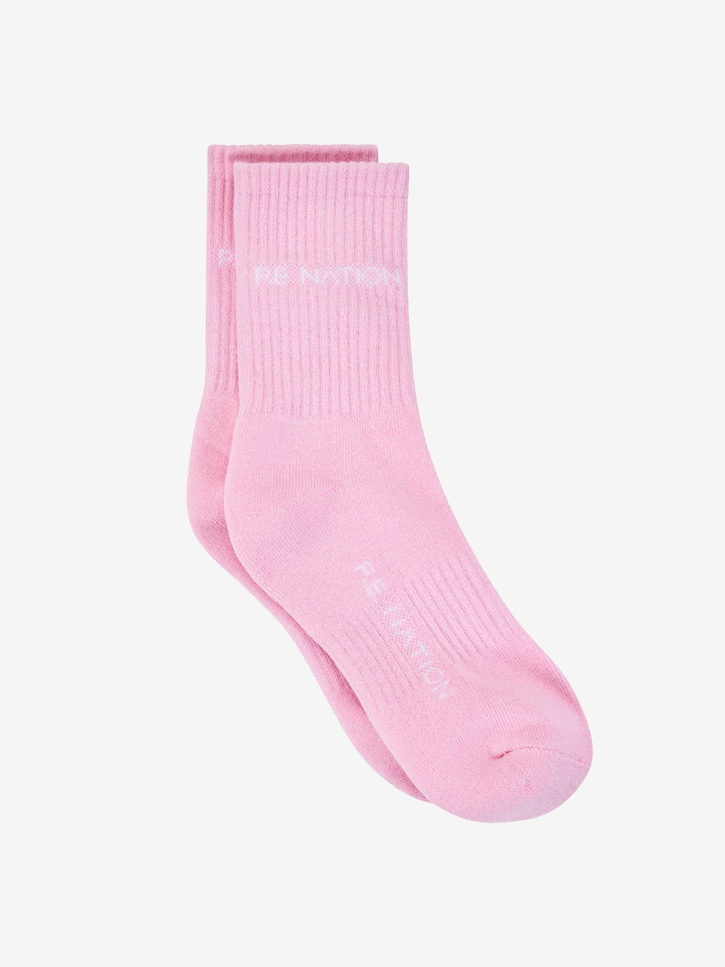 Signature Sock in Prism Pink