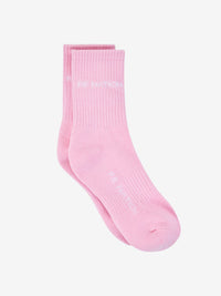 Signature Sock in Prism Pink