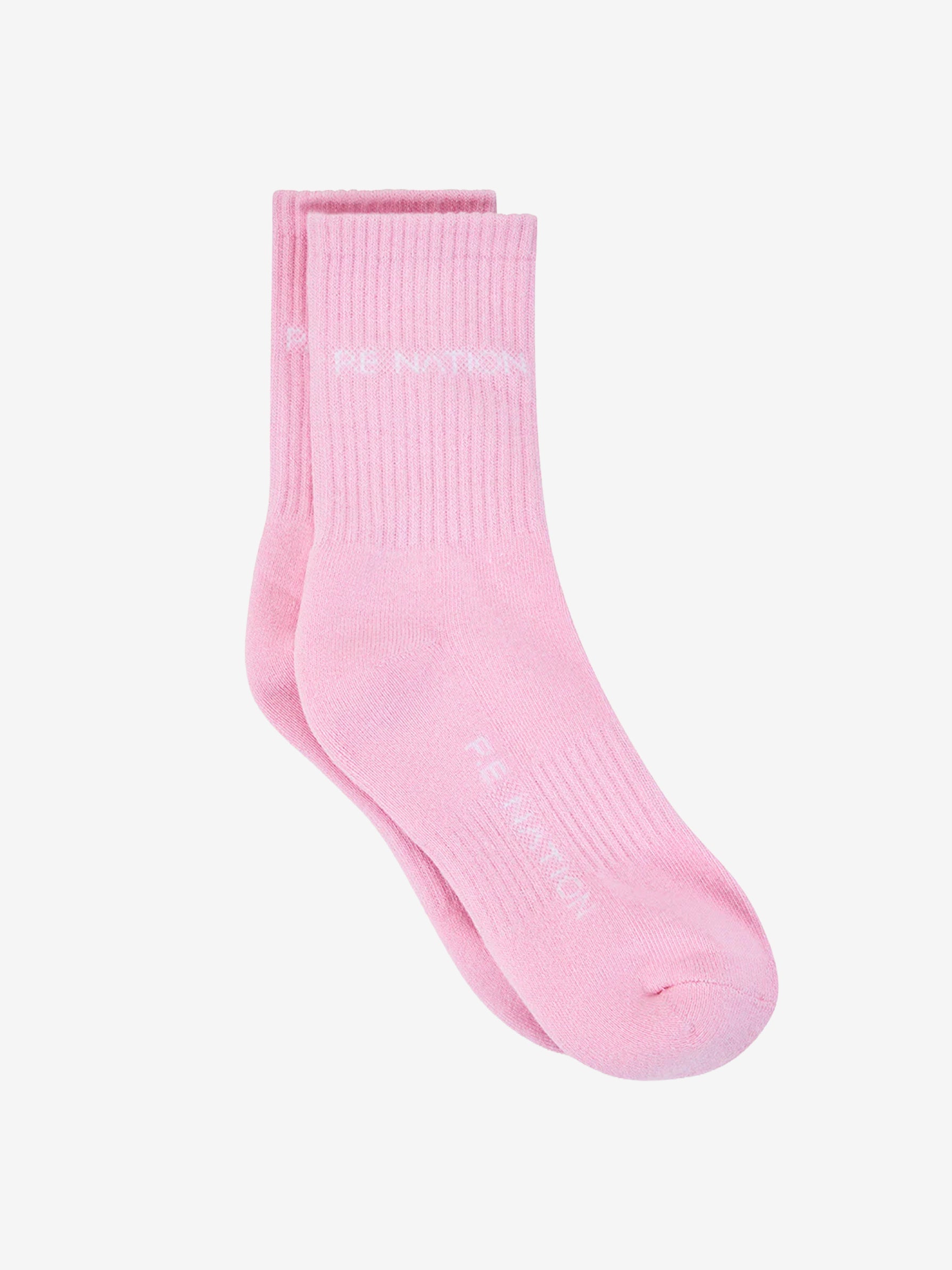 Signature Sock in Prism Pink