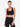 Signature Racer Sports Bra in Black