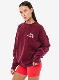 Swerve 2.0 Sweat in Washed Cabernet