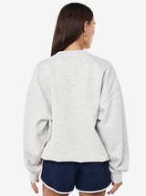 Backspin Sweat in Grey Marle