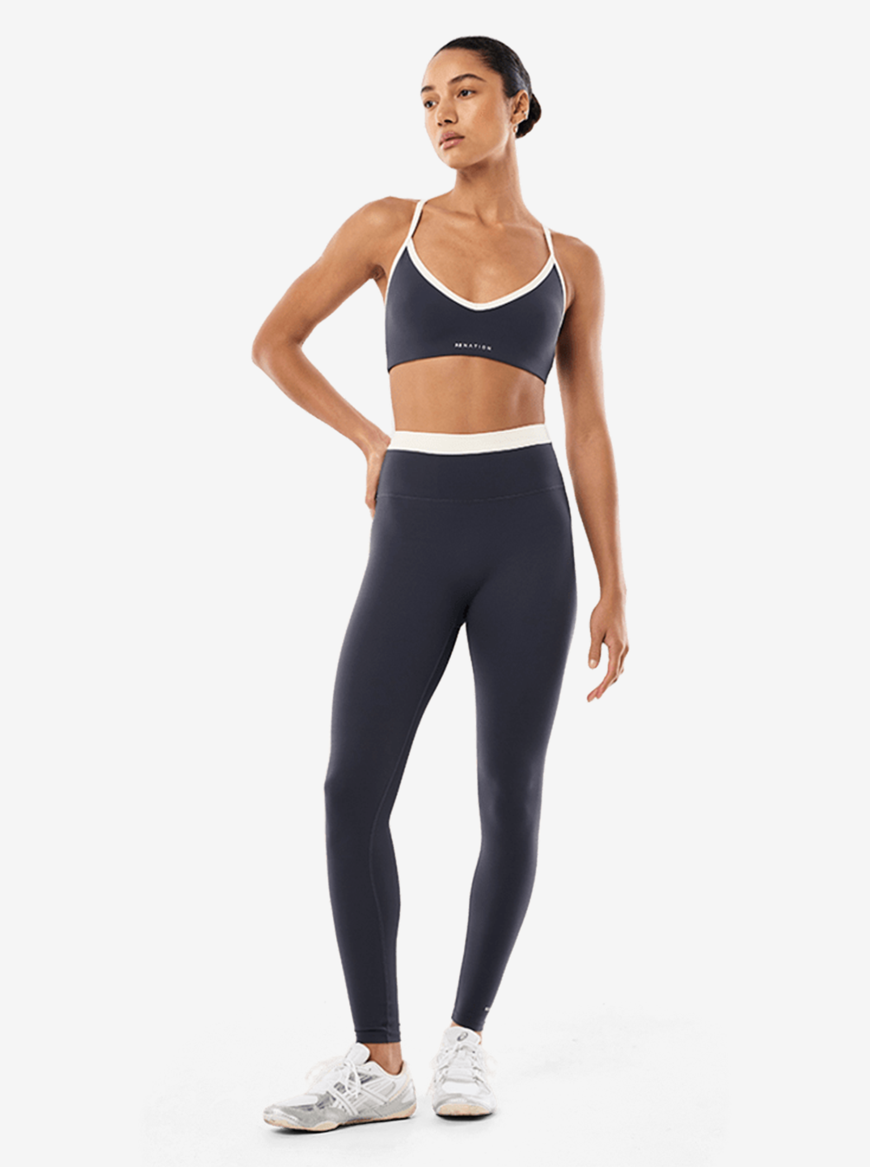 Reflect Full Length Legging in Marine Blue