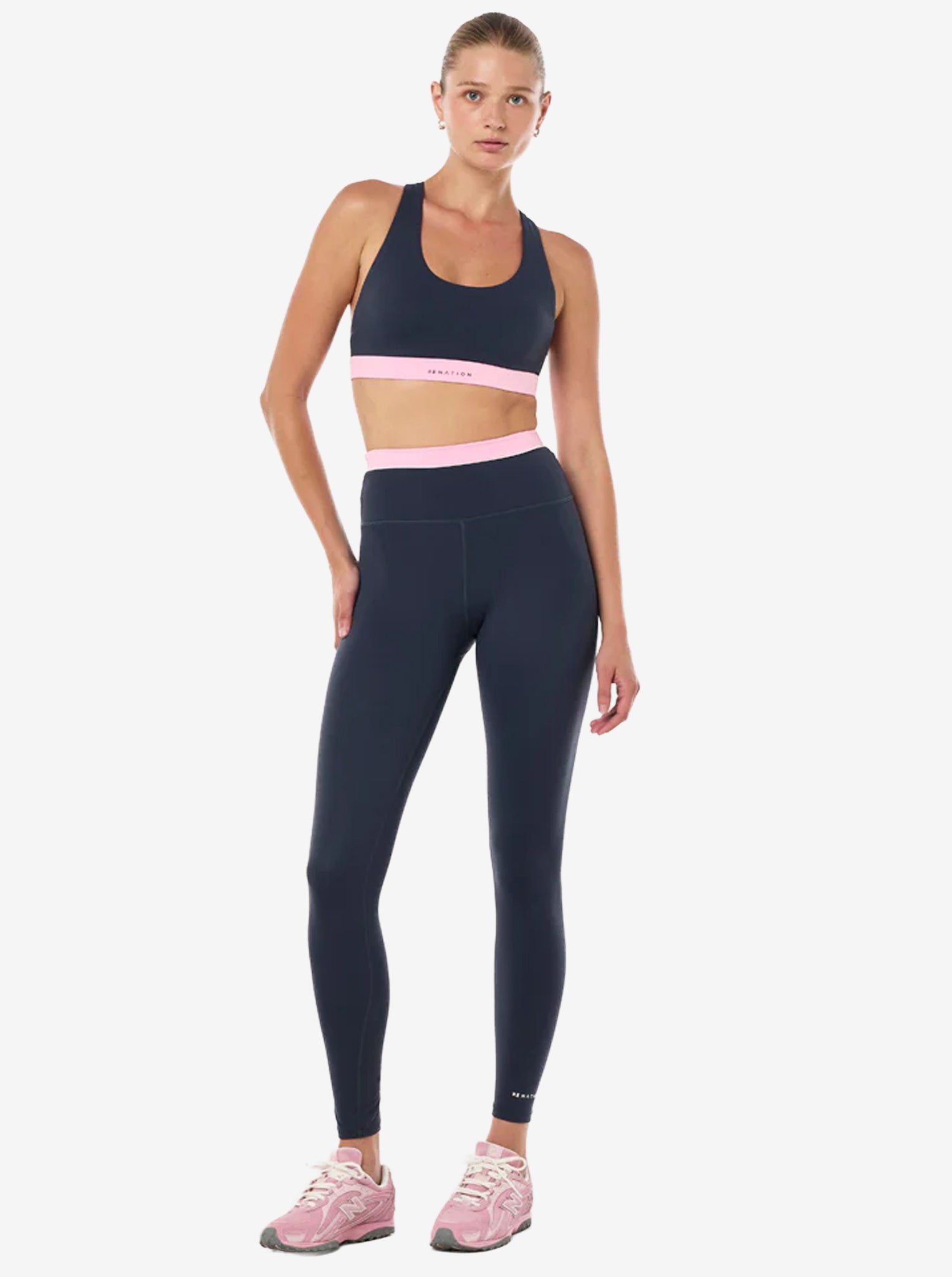 Reflect Full Length Legging in Marine Blue