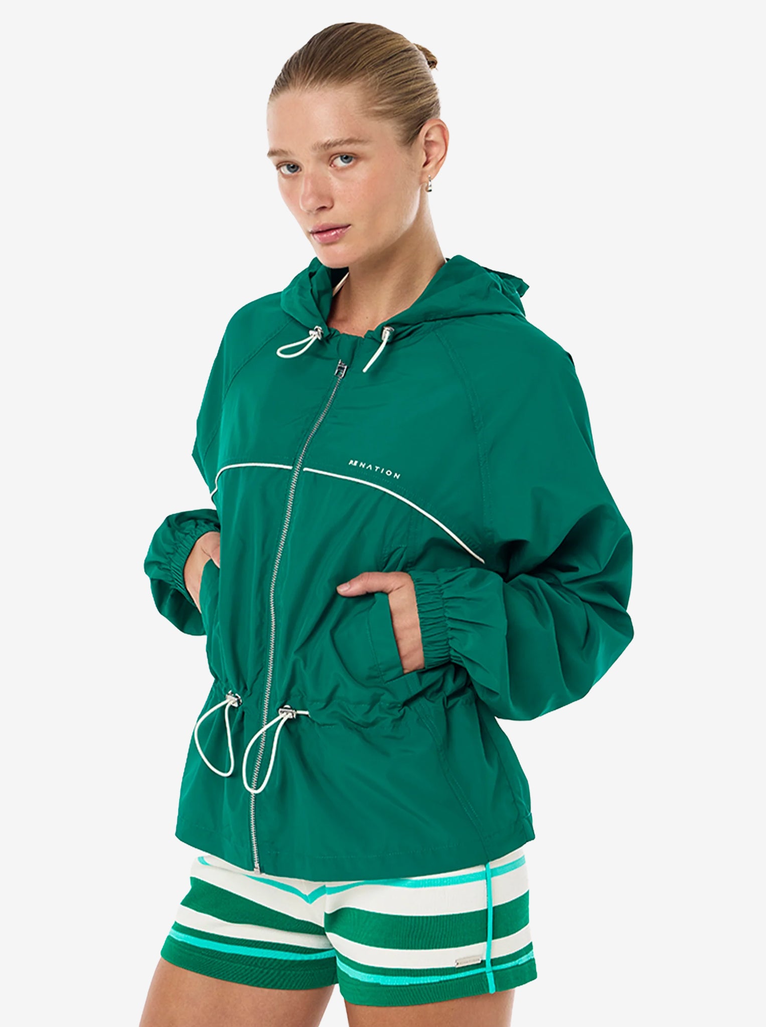 Alignment Jacket in College Green