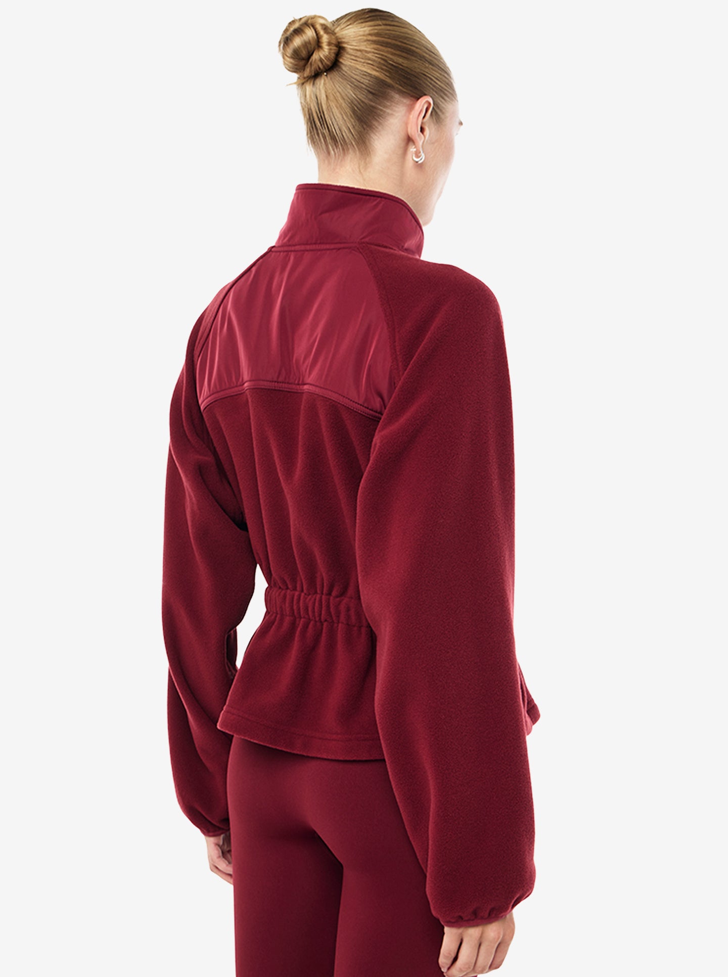 Form Jacket in Cabernet