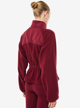 Form Jacket in Cabernet