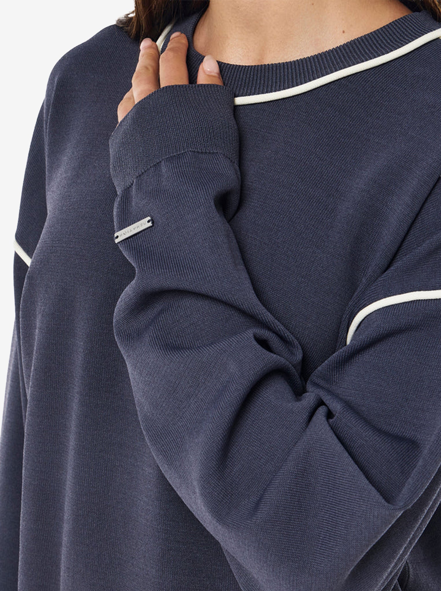 Retreat Sweater in Marine Blue