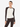 Signature Long Sleeve Top in Whisper White & Coffee