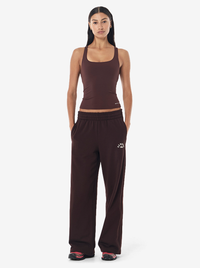 Swerve Trackpant in Mahogany