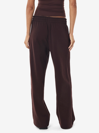 Swerve Trackpant in Mahogany