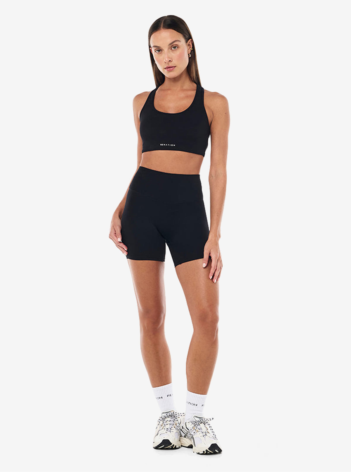 Signature 5" Bike Short in Black