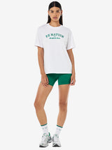 Dynamic Tee in Optic White