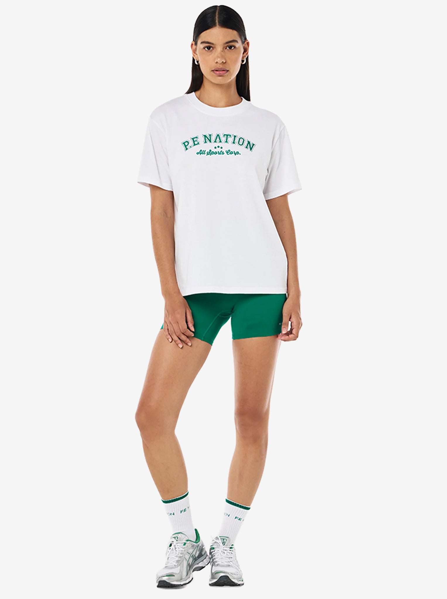 Dynamic Tee in Optic White