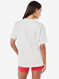 Backspin Tee in Grey Marle