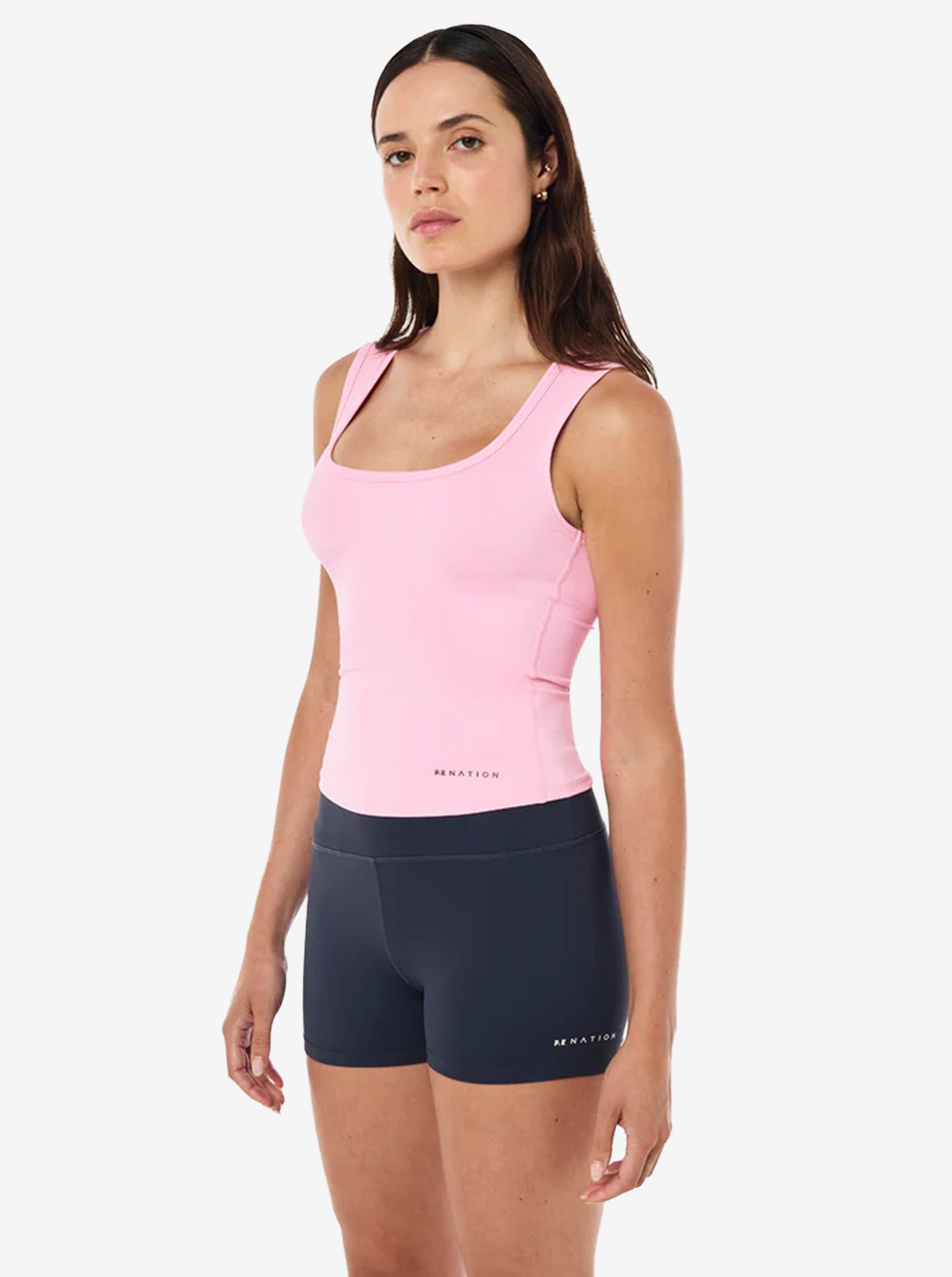 Refine Scoop Tank in Prism Pink
