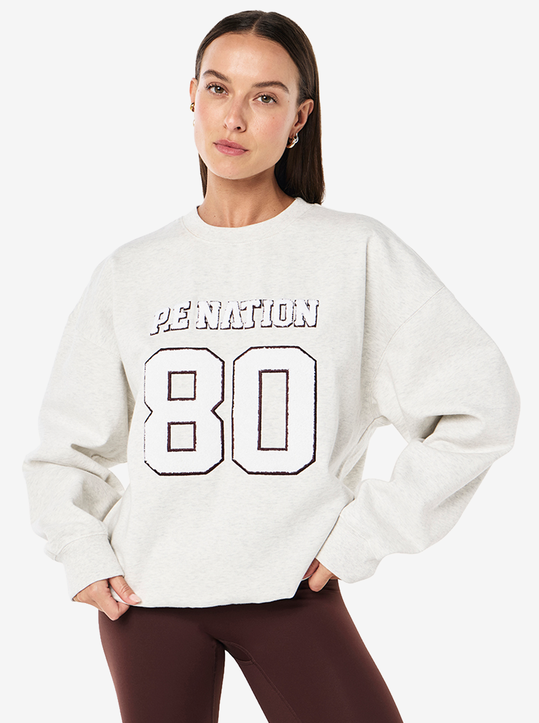 Elysian 2.0 Sweat in Snow Marle