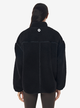 Surge Teddy Jacket in Black