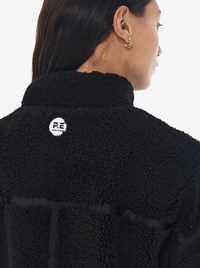 Surge Teddy Jacket in Black